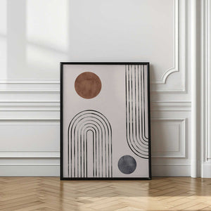 Tablou înramat „Archs and Buds” de Pictufy Studio II