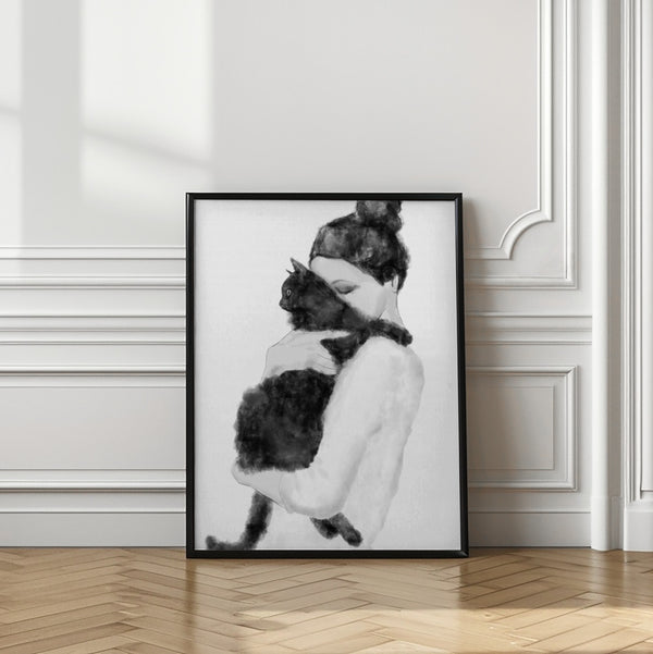 Tablou înramat „Cat Lover” de Pictufy Studio II