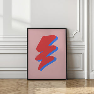 Tablou înramat „Lightning” de Pictufy Studio