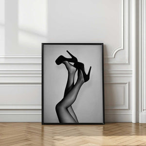 Tablou înramat „Velvet Pumps” de Pictufy Studio III
