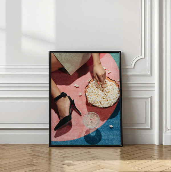 Tablou înramat „Movie Night #02” de Pictufy Studio III