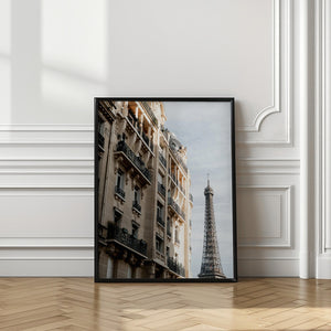 Tablou înramat „Eiffel Tower - Tour Eiffel” de Pictufy Studio III