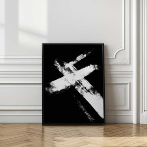 Tablou înramat „negatives_006_crossed” de Pictufy Studio II