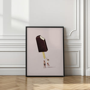 Tablou înramat „You treat me well” de Maarten Léon