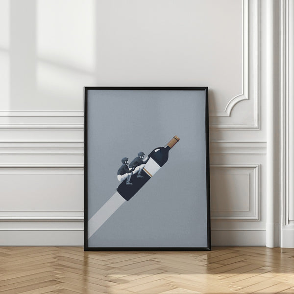 Tablou înramat „We ride until dawn” de Maarten Léon