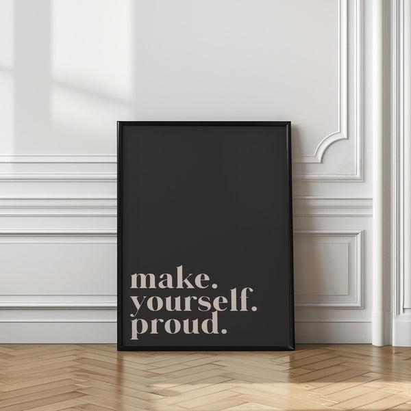 Tablou înramat „Motivational Phrase” de uplusmestudio