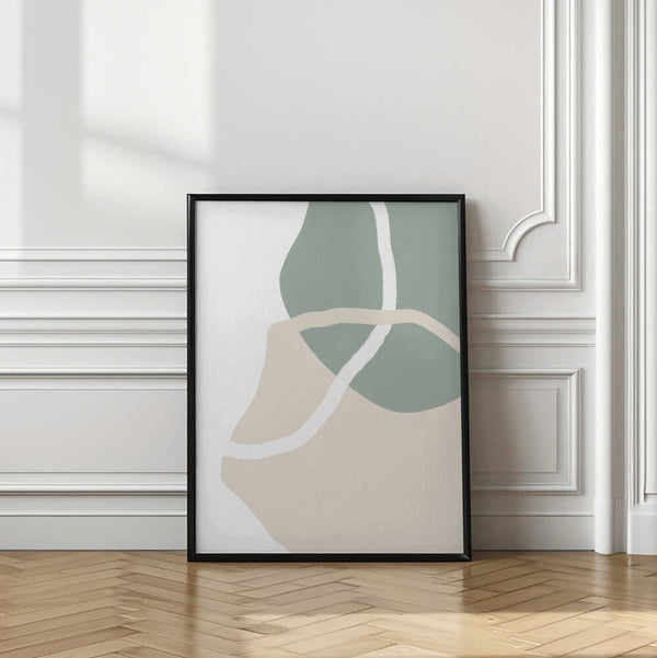 Tablou înramat „Abstract Earth Flow” de uplusmestudio