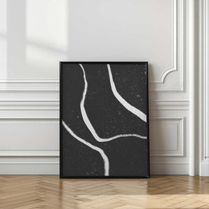 Tablou înramat „Monochrome Paths” de uplusmestudio