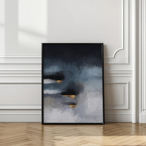 Tablou înramat „Cloudburst” de Elisabeth Fredriksson