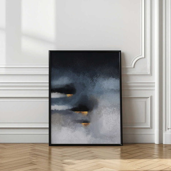 Tablou înramat „Cloudburst” de Elisabeth Fredriksson