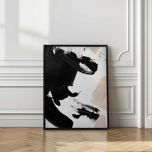 Tablou înramat „Black and Nude” de uplusmestudio