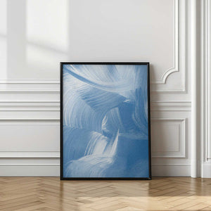 Tablou înramat „Acrylic Waves” de uplusmestudio