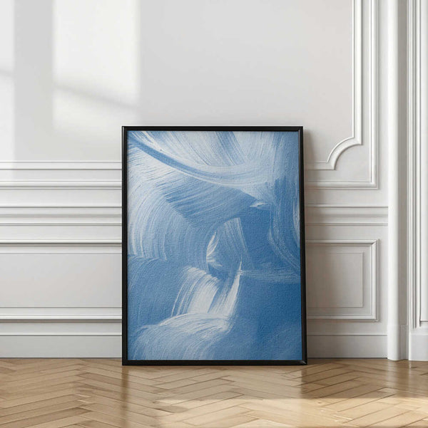 Tablou înramat „Acrylic Waves” de uplusmestudio
