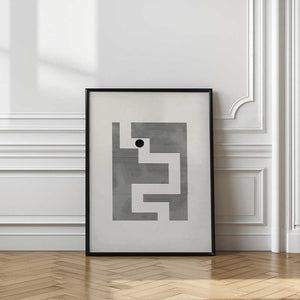Tablou înramat „Minimalist maze” de Pictufy Studio II
