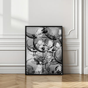 Tablou înramat „Champagne tower_8” de Pictufy Studio III