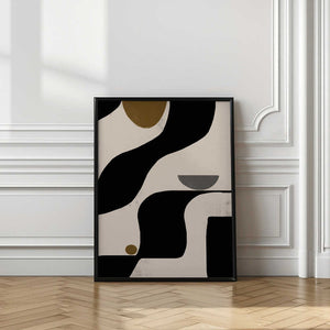 Tablou înramat „Fluid Geometrics” de THE MIUUS STUDIO