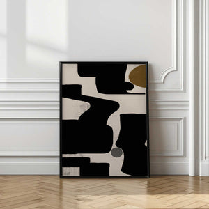 Tablou înramat „Curves and Shadows” de THE MIUUS STUDIO