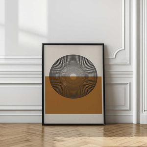 Tablou înramat „Concentric Reflections” de THE MIUUS STUDIO