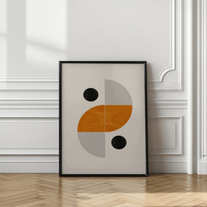 Tablou înramat „Geometric Harmony” de THE MIUUS STUDIO
