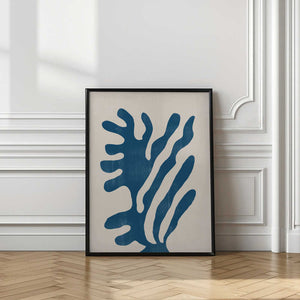 Tablou înramat „Blue Coral Dance” de THE MIUUS STUDIO