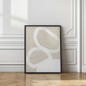 Tablou înramat „Intertwined Organic Shapes” de uplusmestudio