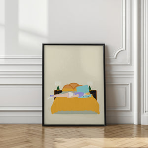 Tablou înramat „Digital Nomad” de Jota de jai