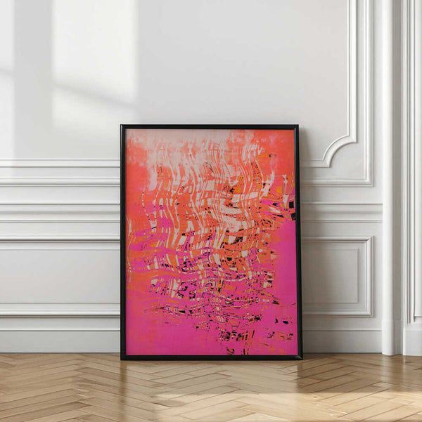 Tablou înramat „Vibrant Waves” de Treechild