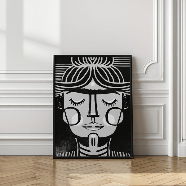 Tablou înramat „Symmetric Serenity” de Treechild