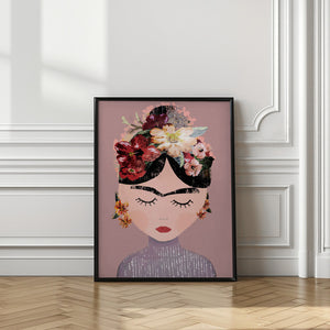 Tablou înramat „Floral Serenity” de Treechild