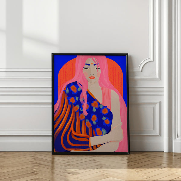 Tablou înramat „Vibrant Serenity” de Treechild