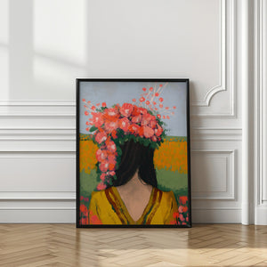 Tablou înramat „Floral Reverie” de Treechild