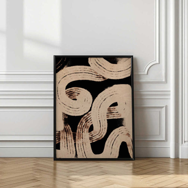 Tablou înramat „Fluid Rhythms” de Treechild