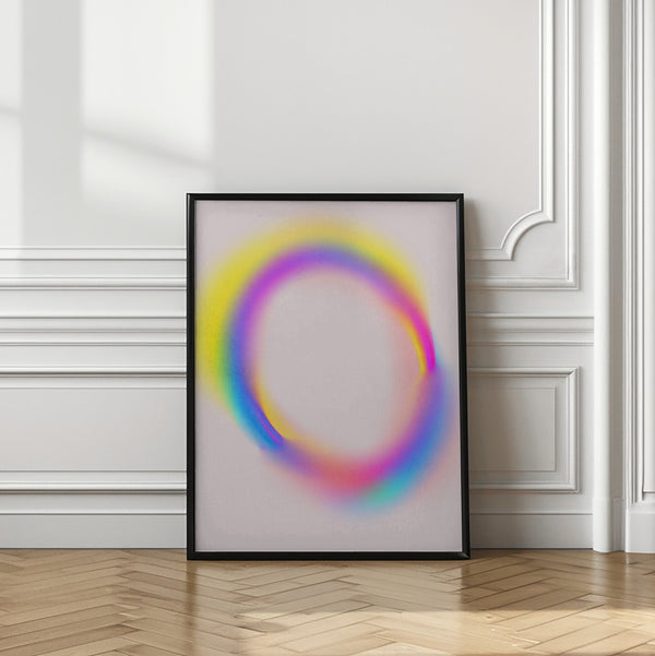 Tablou înramat „Luminous Spectrum Halo” de Treechild