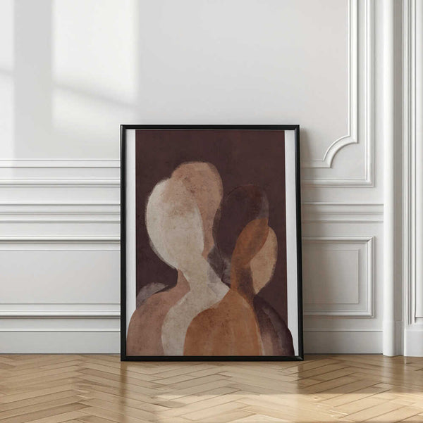 Tablou înramat „Layered Shadows” de Treechild