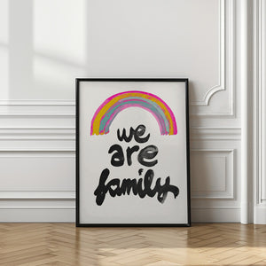Tablou înramat „Rainbow Unity” de Treechild