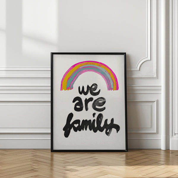 Tablou înramat „Rainbow Unity” de Treechild