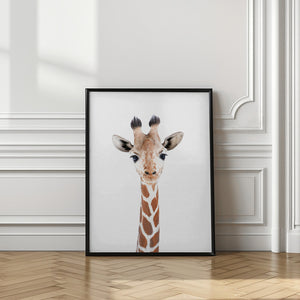 Tablou înramat „Baby Giraffe” de Kathrin Pienaar