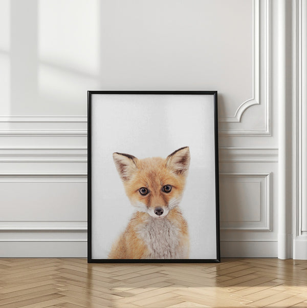 Tablou înramat „Baby Fox” de Kathrin Pienaar