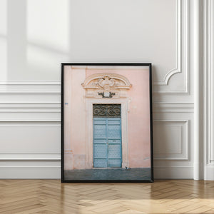 Tablou înramat „Pastel Trastevere - Rome Italy travel photography” de Raisa Zwart