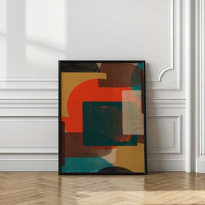 Tablou înramat „Shapes in Harmony” de THE MIUUS STUDIO