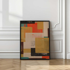 Tablou înramat „Layered Vibrance” de THE MIUUS STUDIO