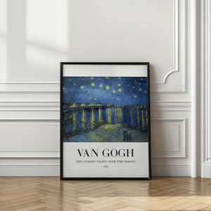 Tablou înramat „The Starry Night Over The Rhone” de Vincent Van Gogh