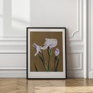 Tablou înramat „Iris Kæmpferi no2” de Ogawa Kazumasa