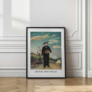 Tablou înramat „Self Portrait 1890” de Henri Rousseau