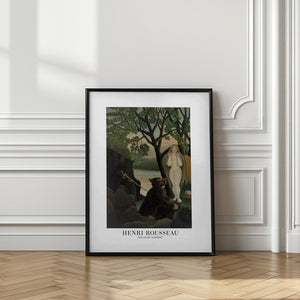 Tablou înramat „Mauvaise Surprise” de Henri Rousseau