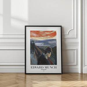 Tablou înramat „Despair” de Edvard Munch