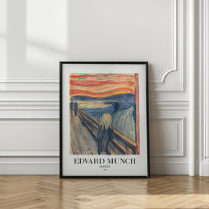 Tablou înramat „Skriet (The Scream)” de Edvard Munch