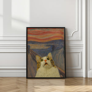 Tablou înramat „The Meow 02” de Artelele