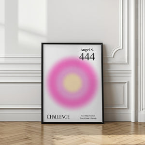 Tablou înramat „Angel Number 444” de Amélie