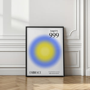 Tablou înramat „Angel Number 999” de Amélie